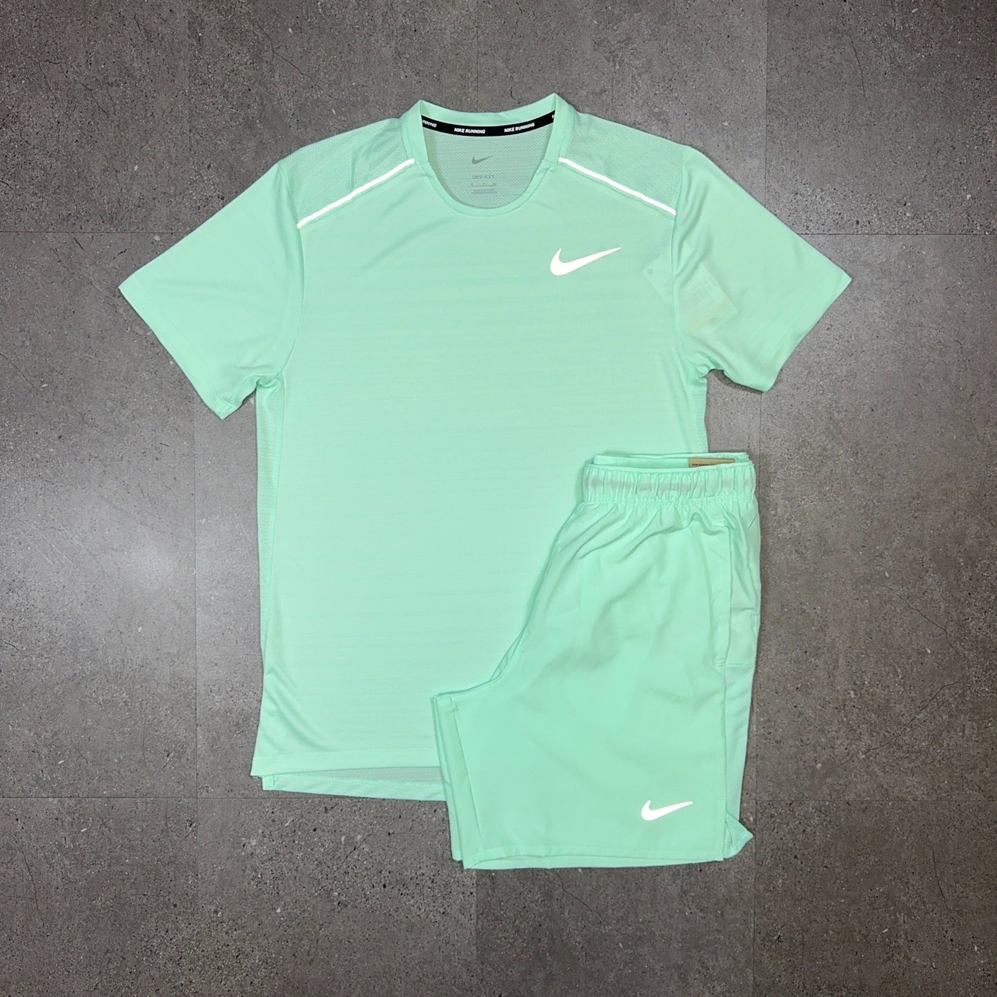 Ensemble Nike Running Vert Menthe