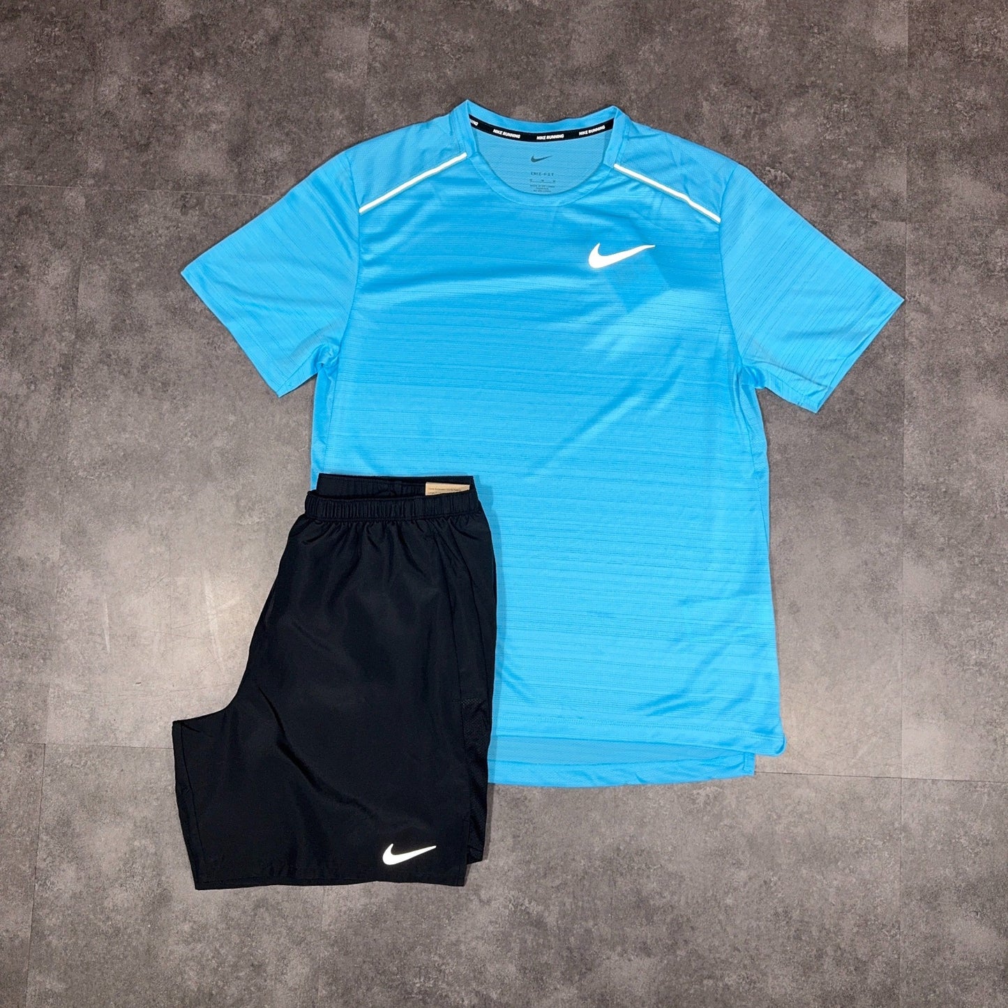 Ensemble Nike Running Bleu