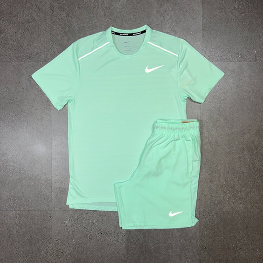 Ensemble Nike Running Vert Menthe