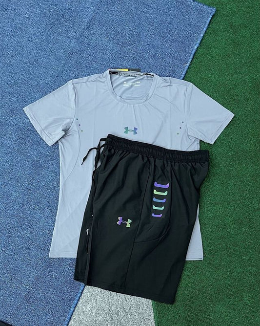 Ensemble Under Armour noir blanc