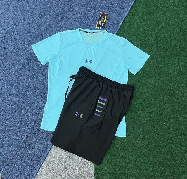 Ensemble Under Armour Bleu Noir